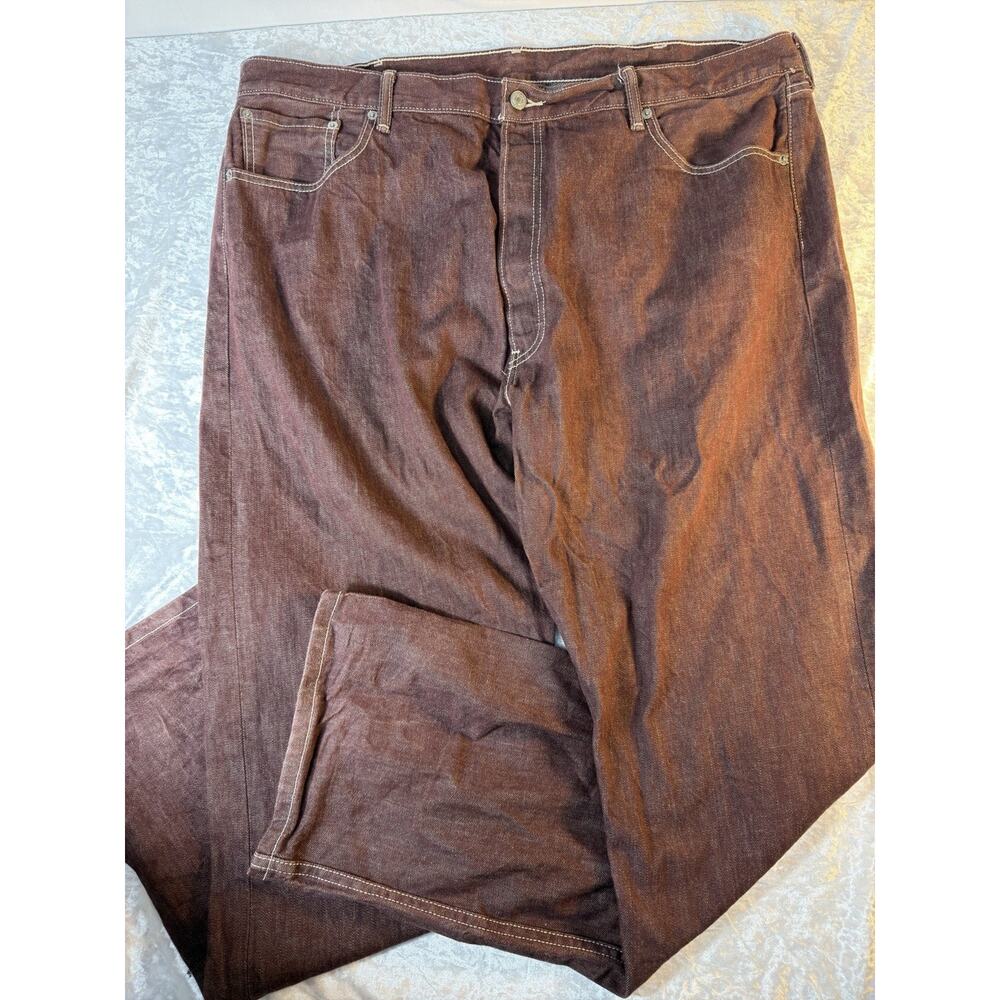 Levi’s 501 XX Brown Jeans 44x34 Straight Leg Button Fly Workwear